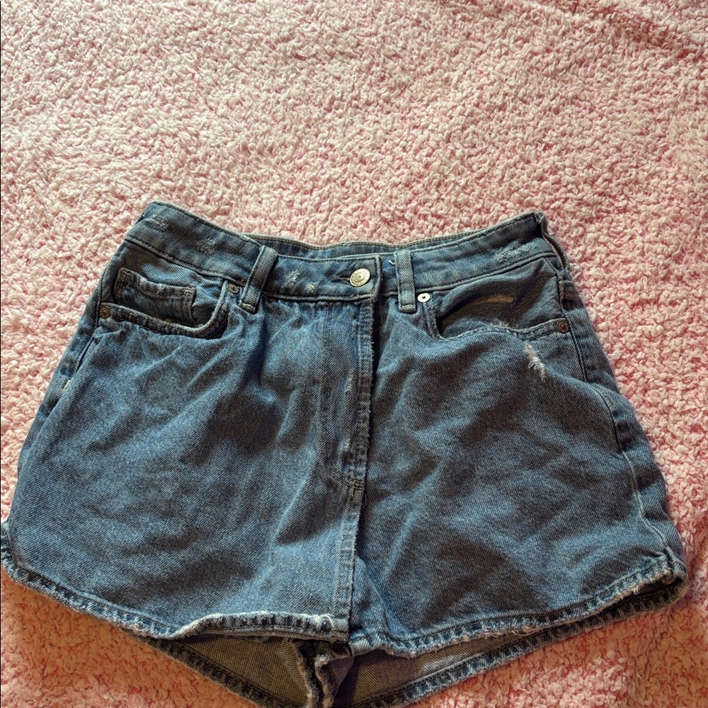 American Eagle Outfitters Blue Denim Shorts